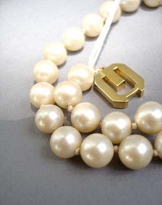 Swarovski®-embellished faux pearl necklace in white - Givenchy | Mytheresa